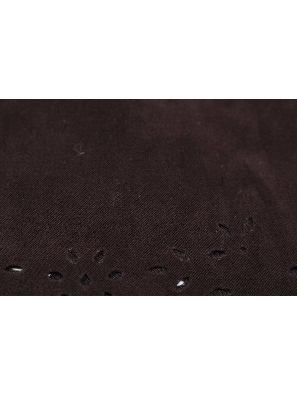 Boho Chic Skirt Womens S Brown Suede Eyelet Hem Cottage Core Pencil Y2K Vintage - Picture 8 of 12
